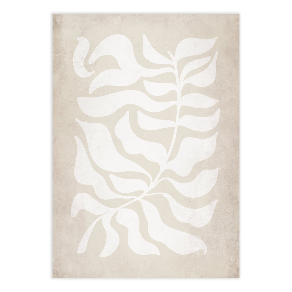 Beach Botanical Neutral Print 01