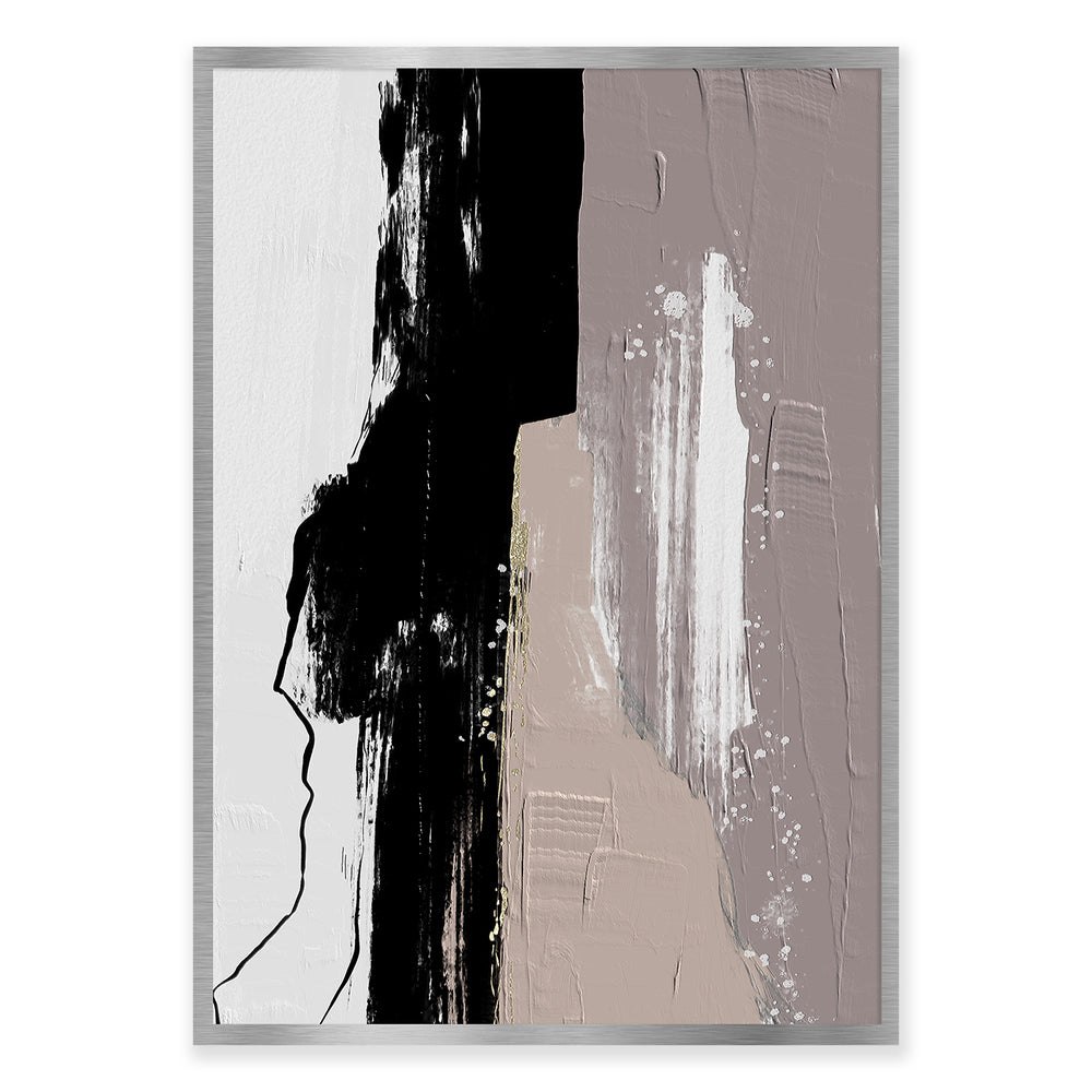 Brush Strokes Abstract Wall Art 02