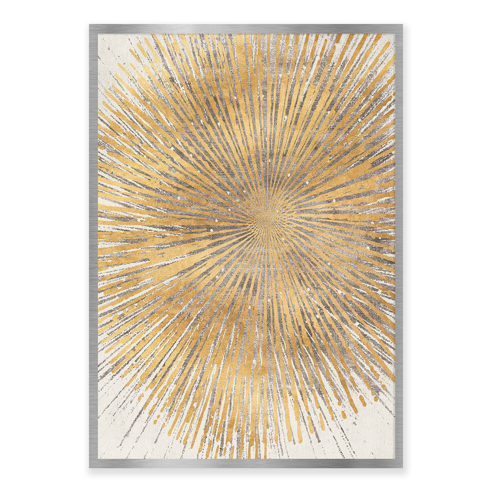 Sunburst Abstract Wall Art