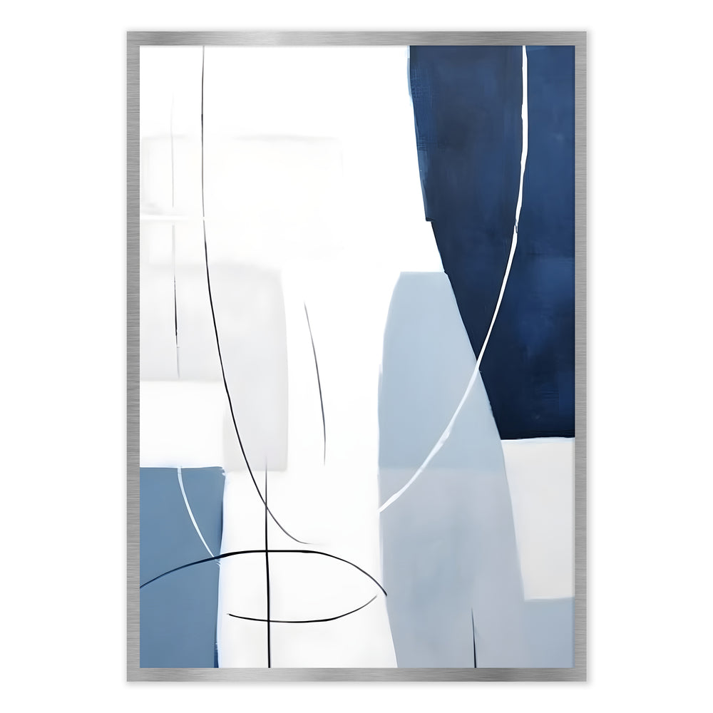 Lakeside Blue Abstract No.1