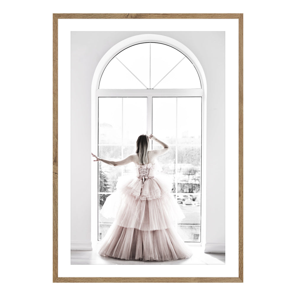 Girl At The Window Photographic Print