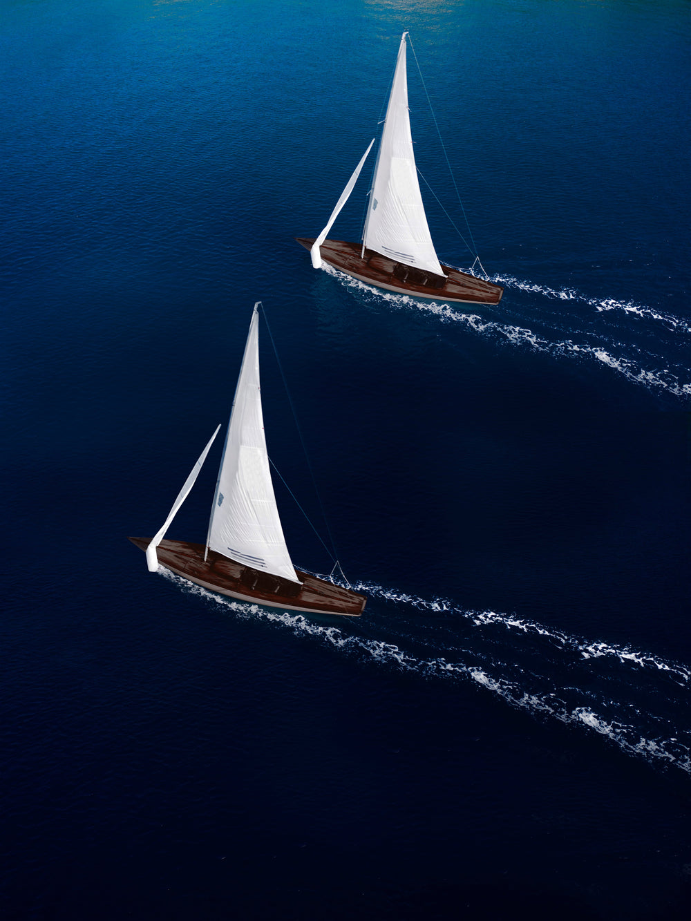 Boats in the sea